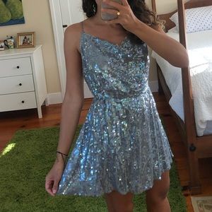 NWT Free People Sequin Mini Dress